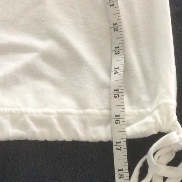 Lacoste White Tank Top with Multicolor Straps - Picture 6 of 7